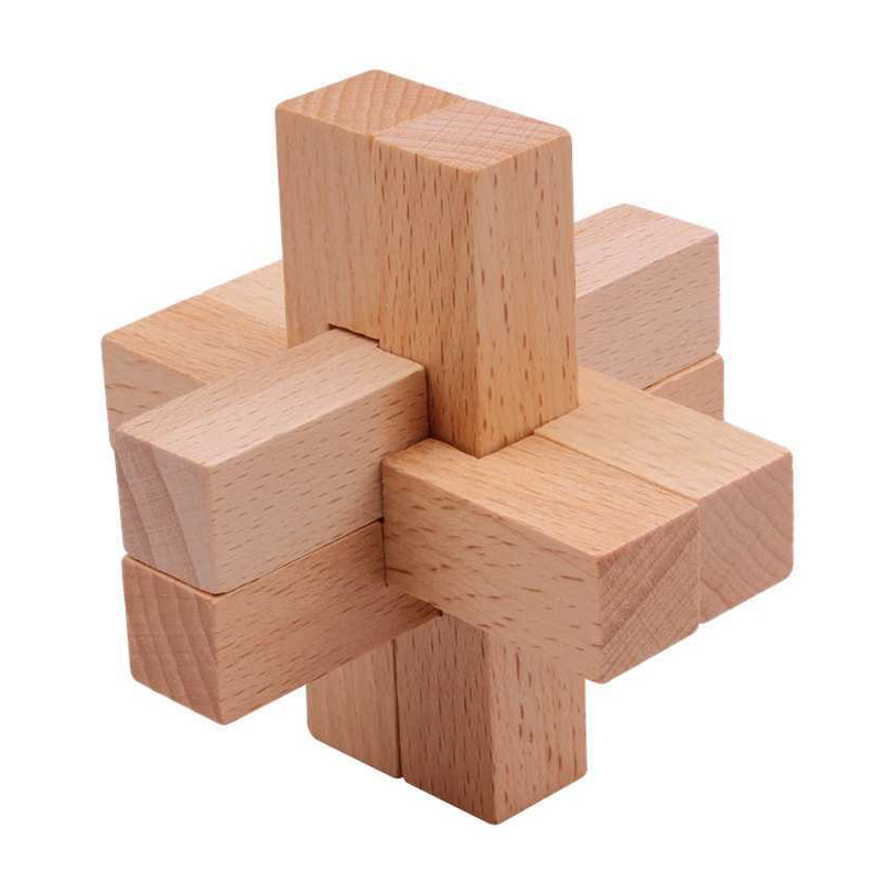 Woodworking Hobby - Wooden Luban Puzzle for Adults Kids