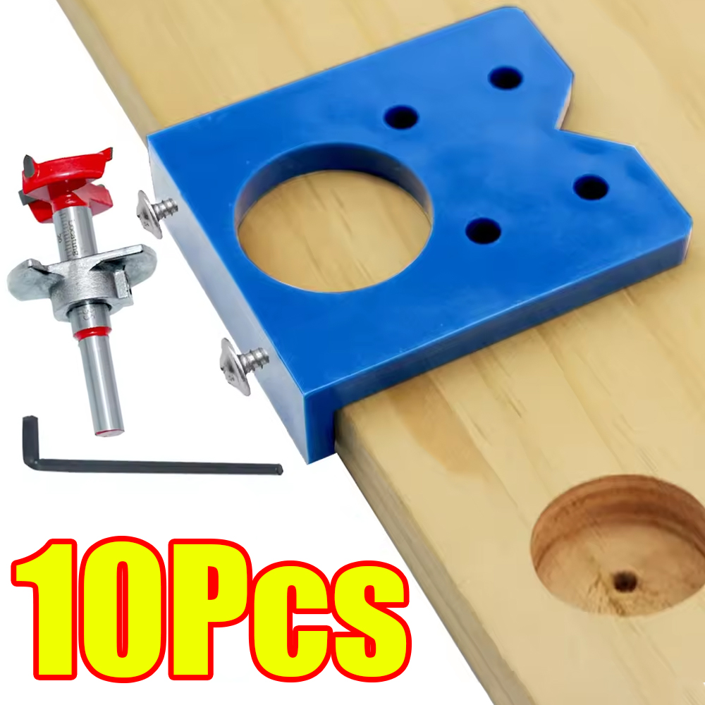 Woodworking Pdf - 1-10Pcs 35mm Hinge Hole Drilling Guide