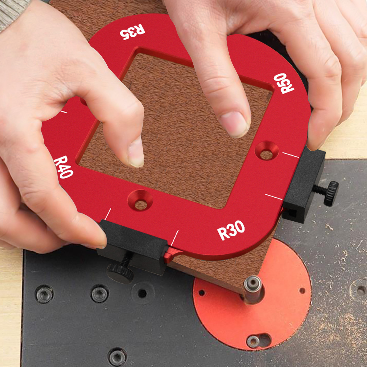 Woodworking Pdf - Aluminum round Corner Radius Template Set