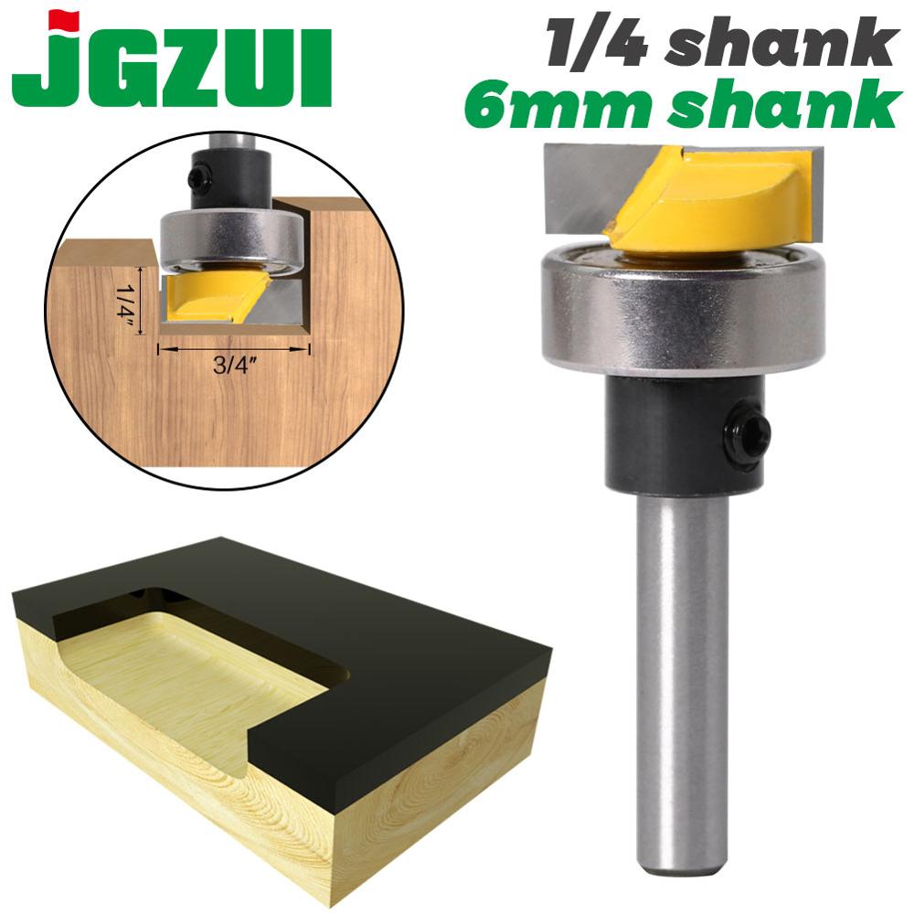 Woodworking Pdf - JGZUI 6mm Shank 1/4' Template Trim