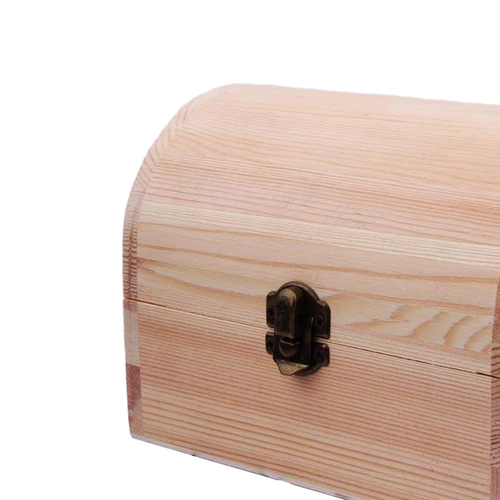 Unfinished Wood Box Treasure C - Woodworking Hobby ulasan dan harga