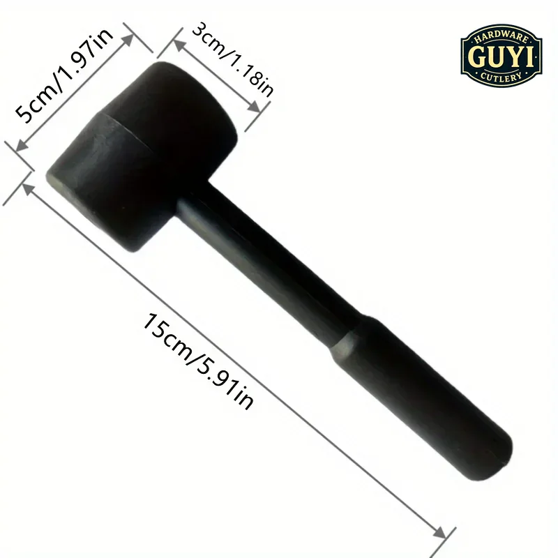Black rubber mallet - durable  - Woodworking Gift Ideas ulasan dan harga