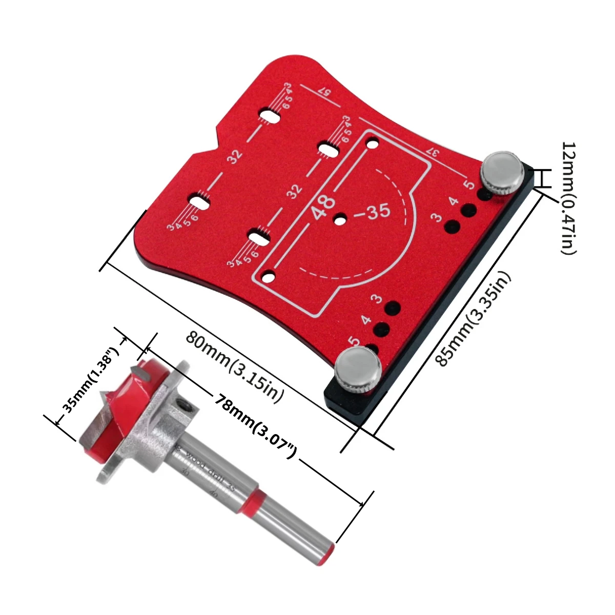 35mm Hinge Hole Positioning Te - Woodworking Pdf ulasan dan harga