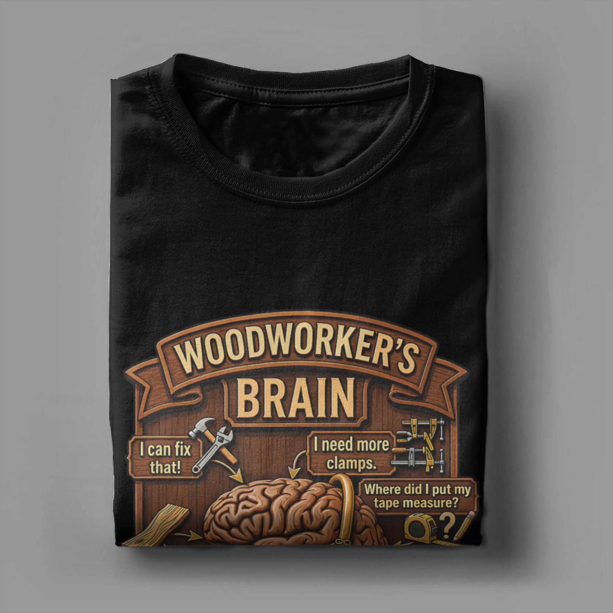 Woodworker Brain Funny Woodwor - Woodworking Gift Ideas ulasan dan harga