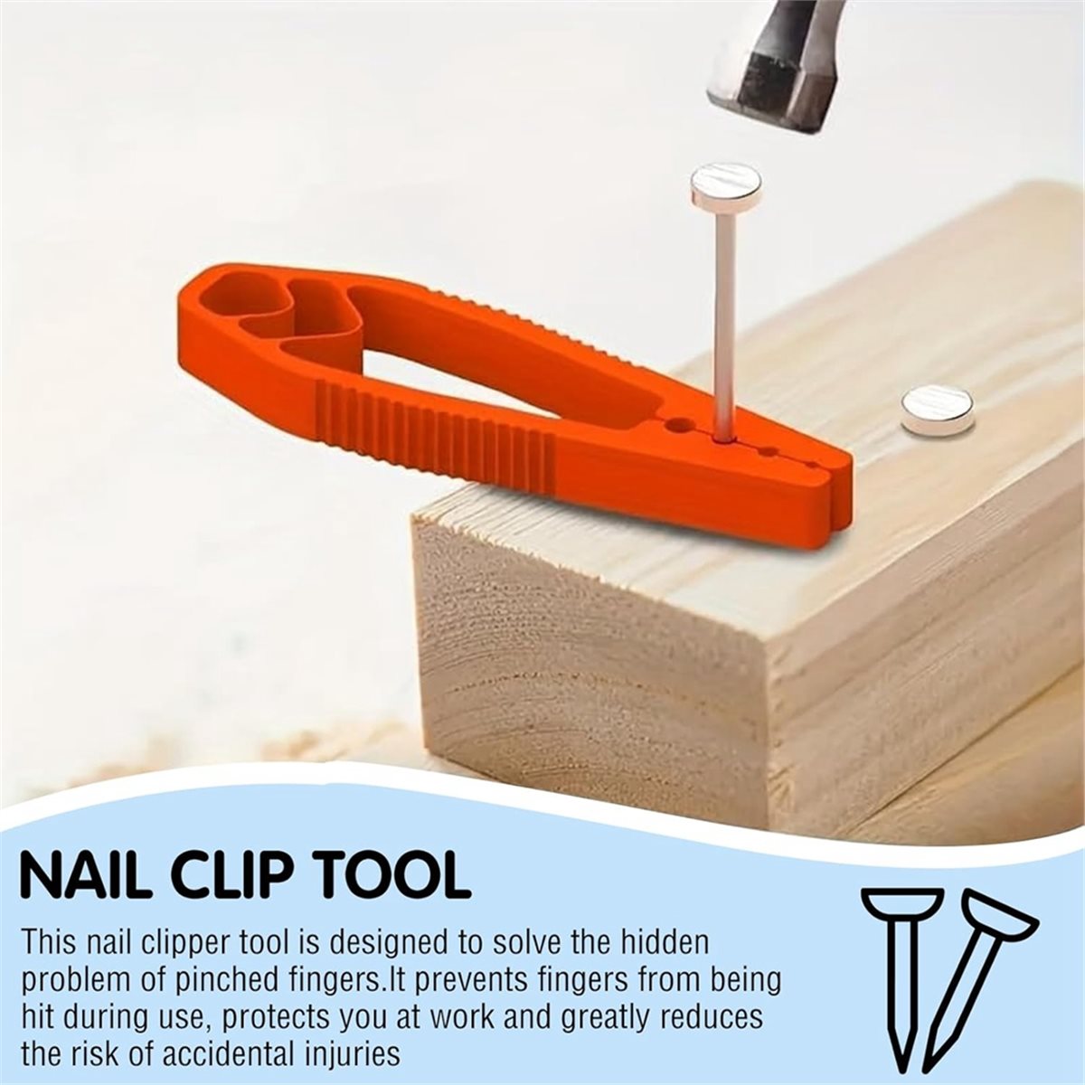 618 Mega Sale 4PCS Nail Fixing - Woodworking Nails ulasan dan harga