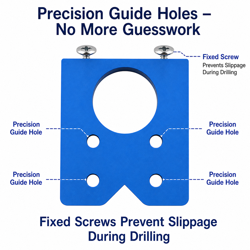 Hinge Boring Jig 35mm Titanium - Woodworking Pdf ulasan dan harga