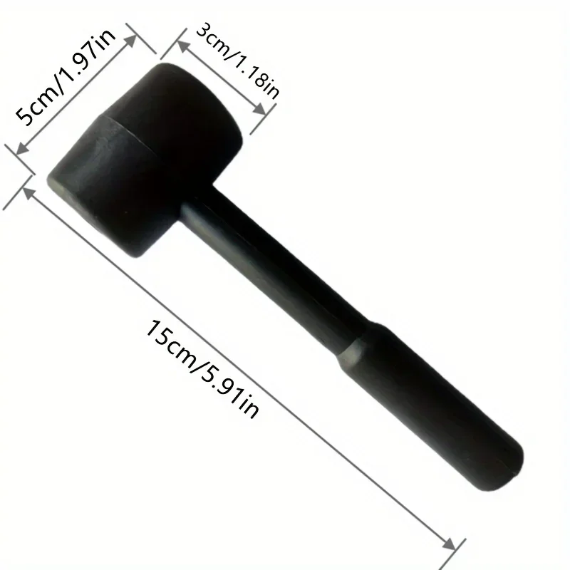 1Pc Black mallet - durable and - Woodworking Gift Ideas ulasan dan harga