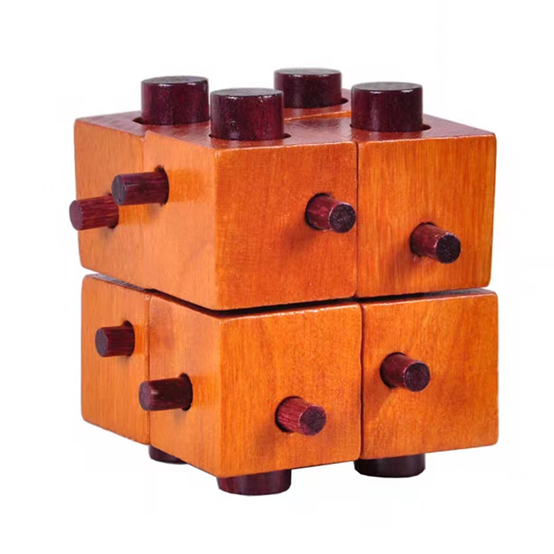 Wooden Brain Teaser Puzzles Un - Woodworking Hobby ulasan dan harga