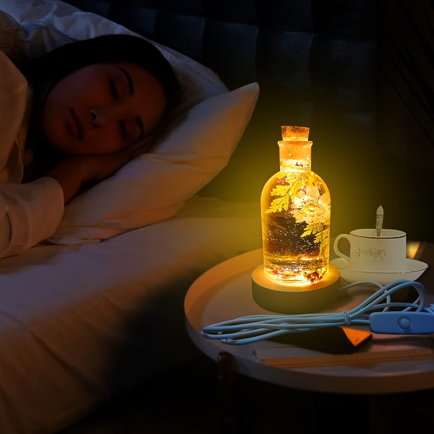 Drift Bottle Light Resin Mold  - Woodworking Resin ulasan dan harga