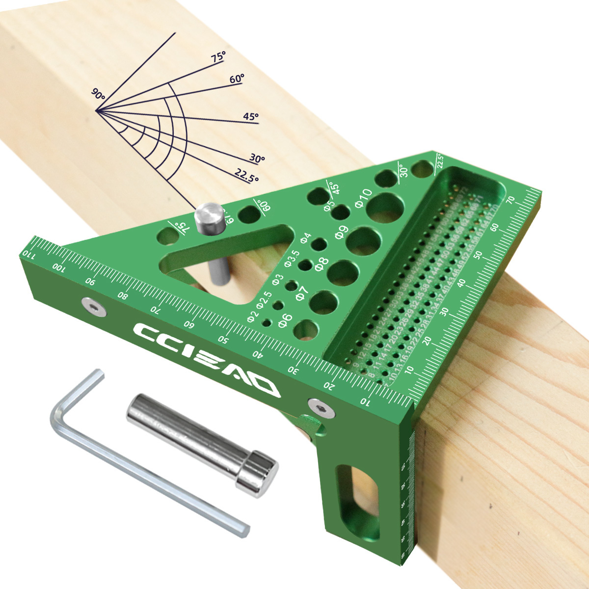 Carpenter Square 3D Multi Angl - Woodworking Carpenter ulasan dan harga