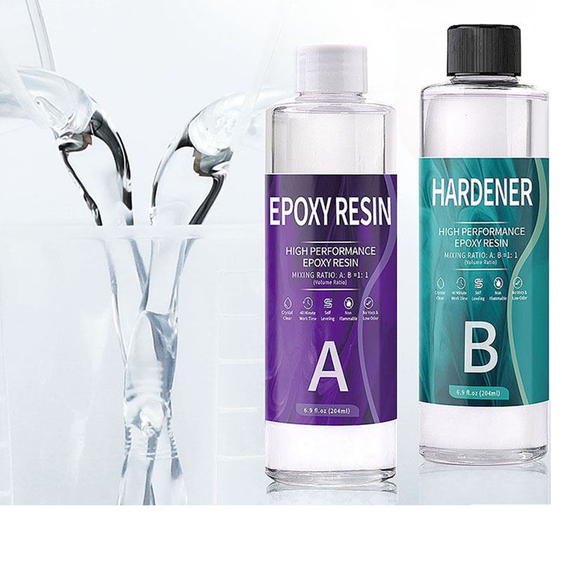 1:1 AB Resin Epoxy Crystal Glu - Woodworking Resin ulasan dan harga