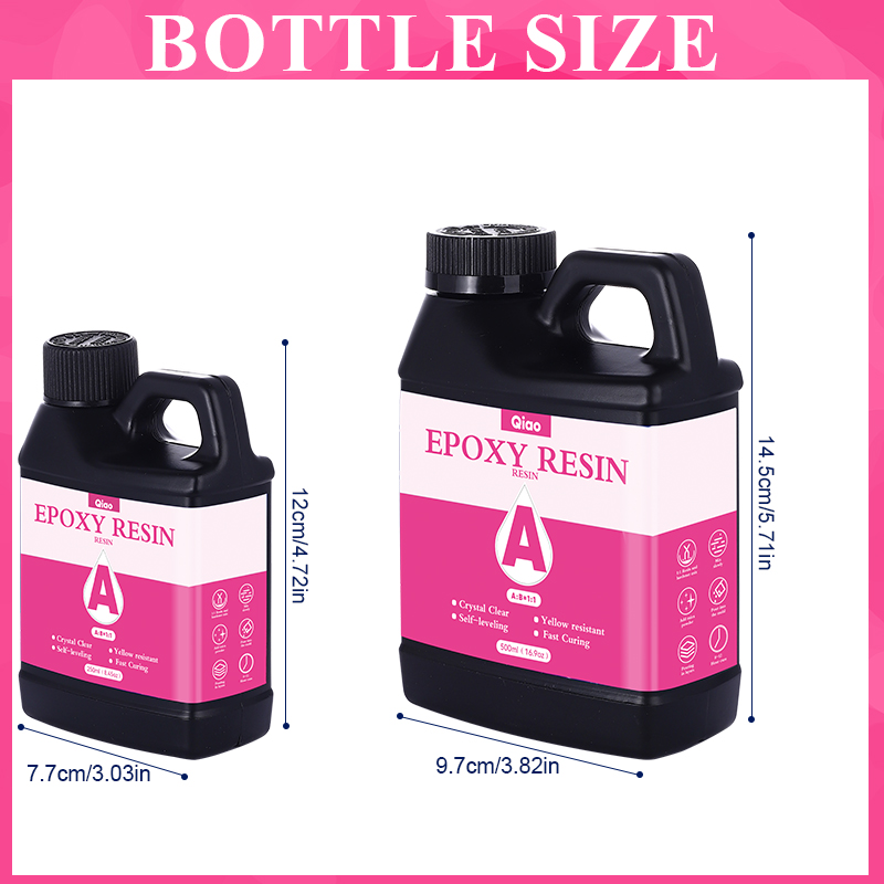 1:1 Crystal Clear Epoxy Resin  - Woodworking Resin ulasan dan harga