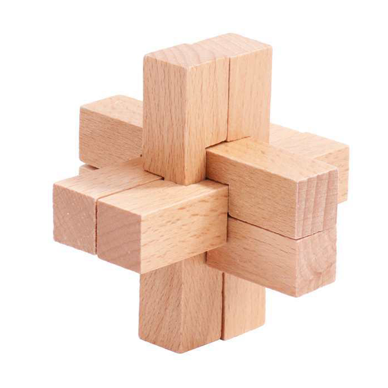 Wooden Luban Puzzle for Adults - Woodworking Hobby ulasan dan harga