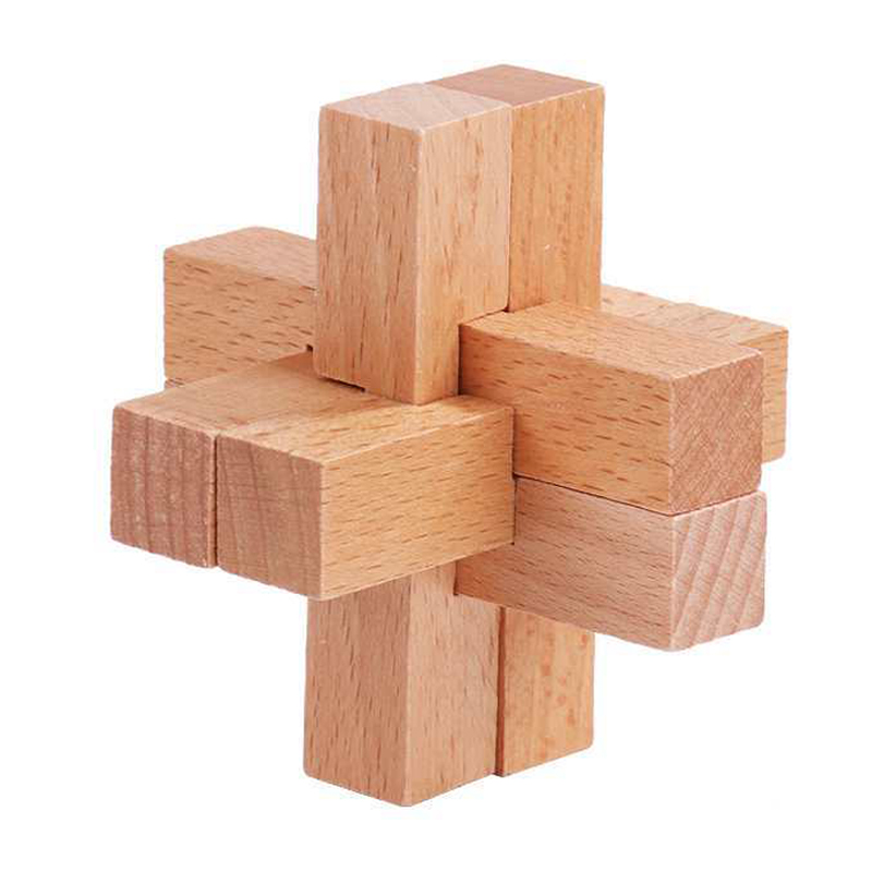Wooden Luban Puzzle for Adults - Woodworking Hobby ulasan dan harga