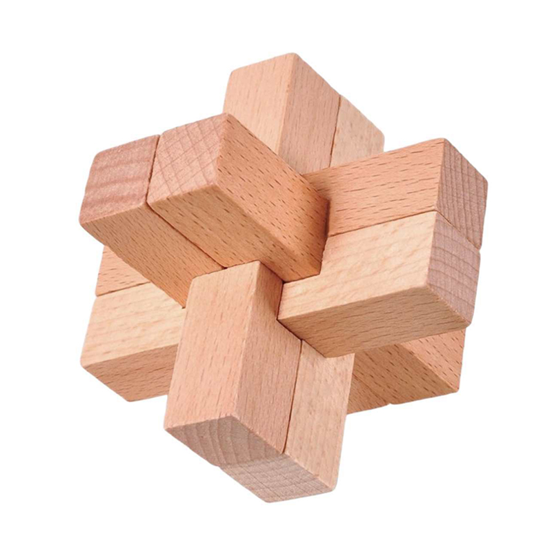 Wooden Luban Puzzle for Adults - Woodworking Hobby ulasan dan harga