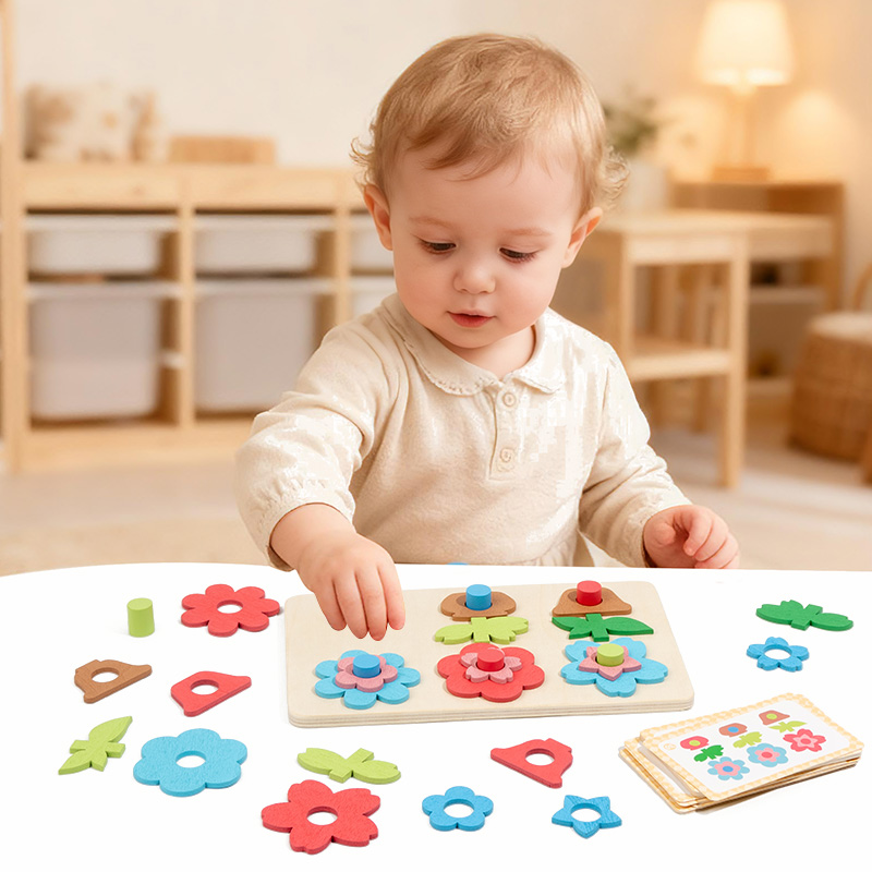 Versatile Flower Puzzle Board  - Woodworking Hobby ulasan dan harga