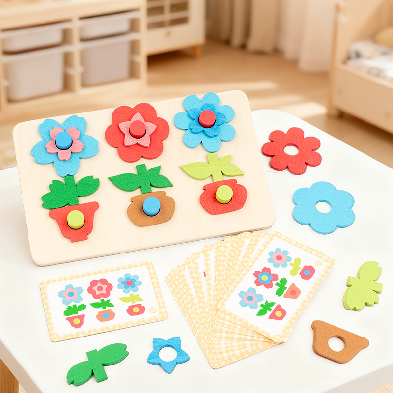 Versatile Flower Puzzle Board  - Woodworking Hobby ulasan dan harga