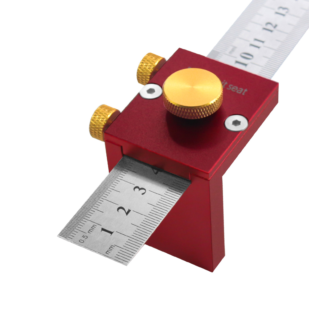 30cm/12 Inch Scribing Ruler 90 - Woodworking Carpenter ulasan dan harga
