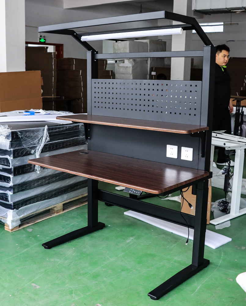 Height Adjustable Floor Standi - Workbench Woodworking ulasan dan harga