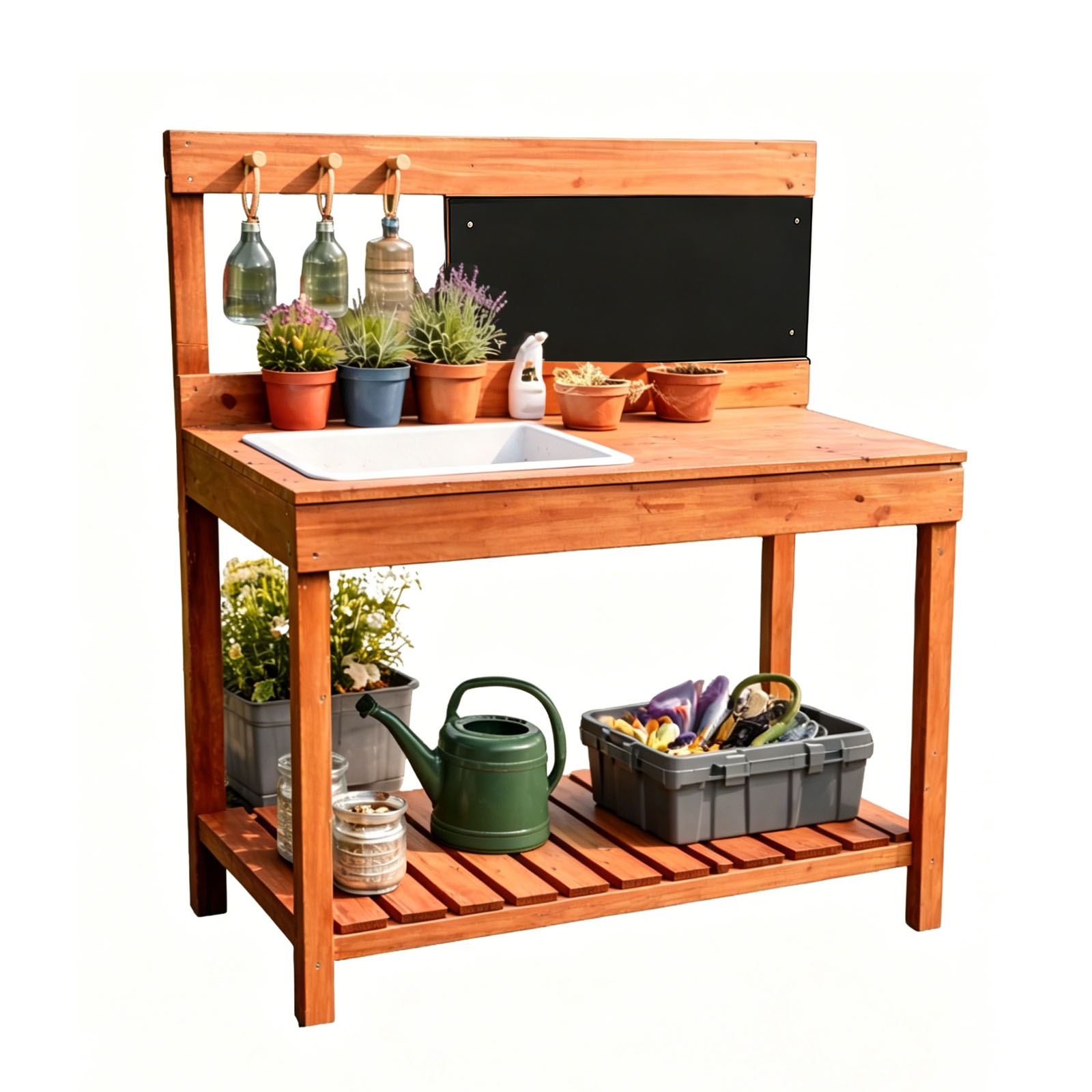 Wooden Potting Benches For Chi - Workbench Woodworking ulasan dan harga