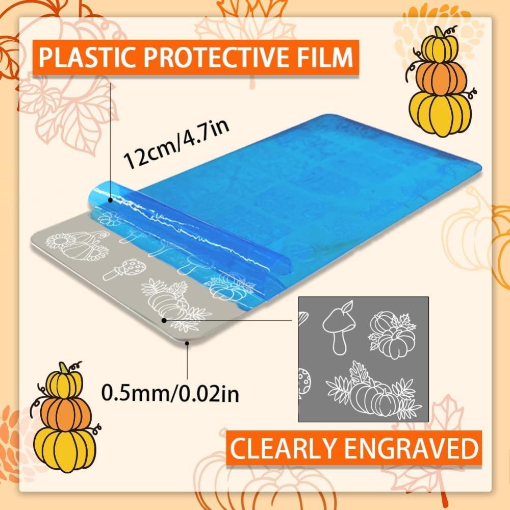 Fall Thanksgiving Nail Stamp P - Woodworking Nails ulasan dan harga