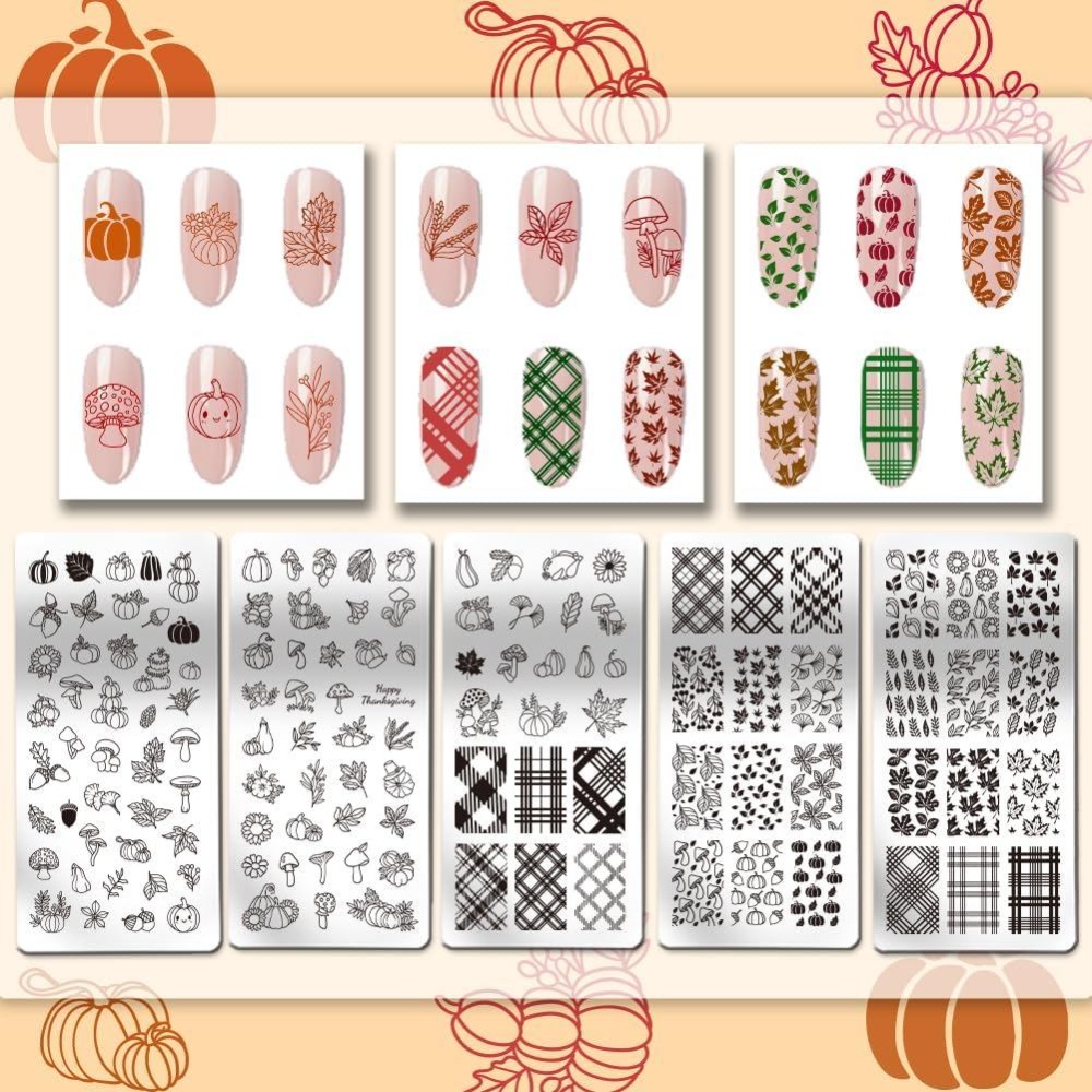Fall Thanksgiving Nail Stamp P - Woodworking Nails ulasan dan harga