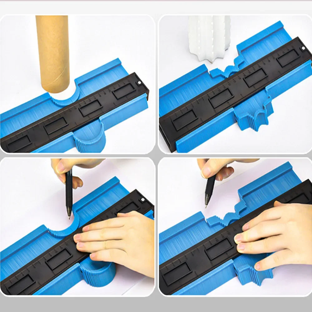 1-3PCS Contour Gauge Shaping I - Woodworking Pdf ulasan dan harga