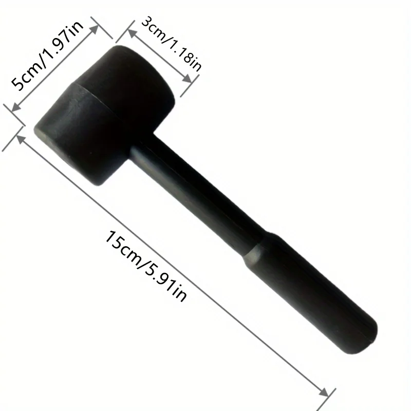 Black rubber mallet - durable  - Woodworking Gift Ideas ulasan dan harga