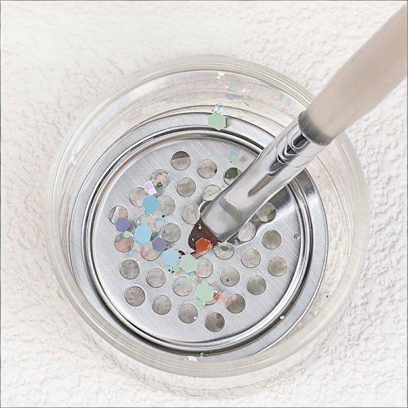 Transparent Glass Nail Brush C - Woodworking Nails ulasan dan harga