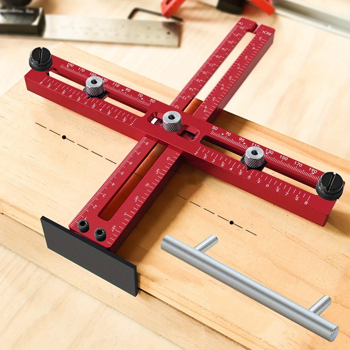 Aluminum Cabinet Handle Jig Ad - Woodworking Pdf ulasan dan harga