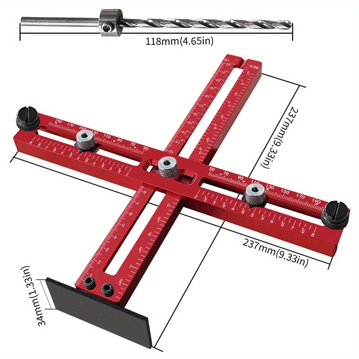 Aluminum Cabinet Handle Jig Ad - Woodworking Pdf ulasan dan harga