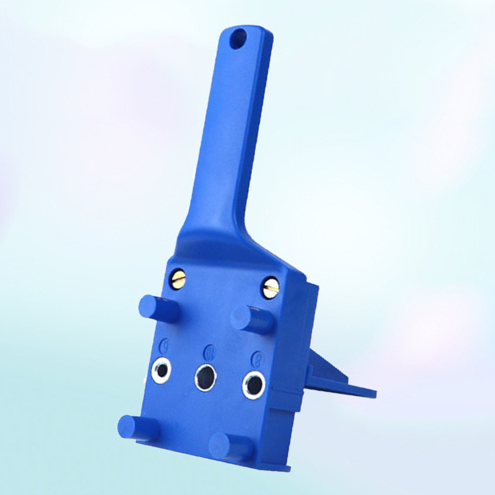 Carpenter Hole Positioner Blue - Woodworking Carpenter ulasan dan harga