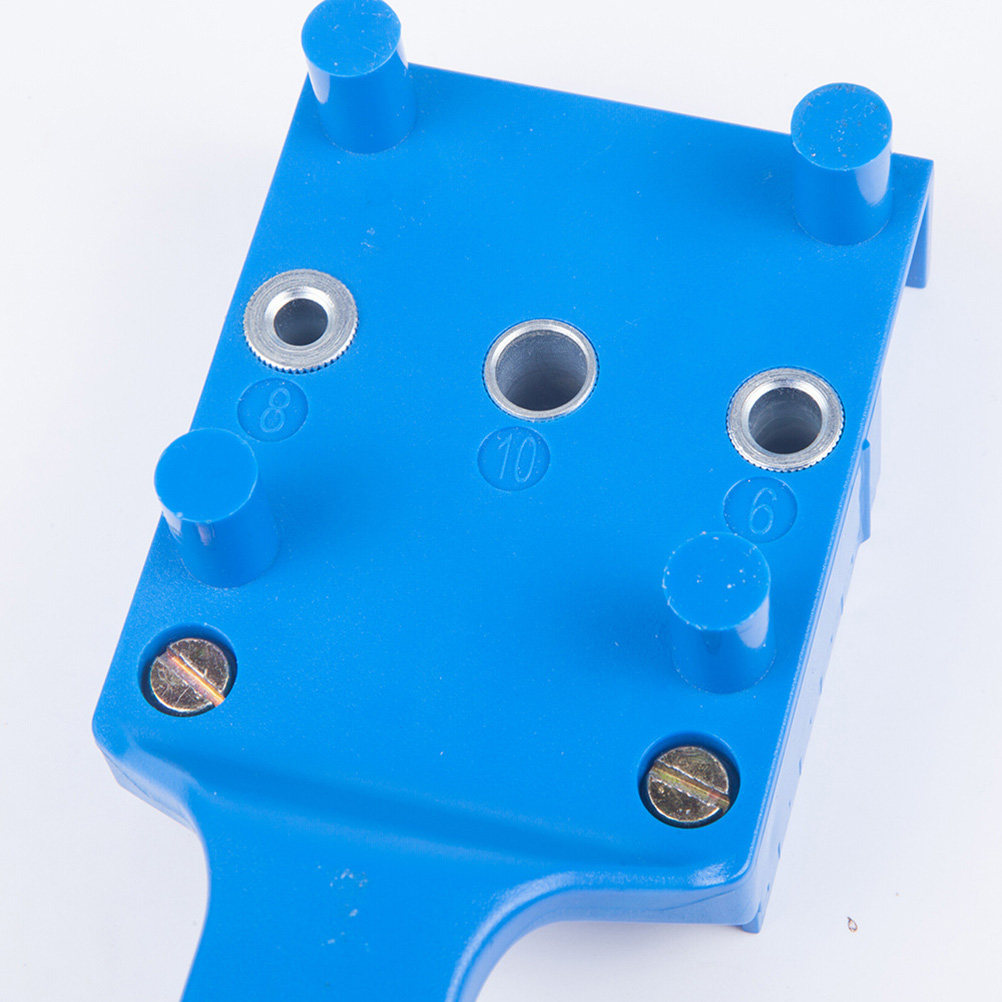Carpenter Hole Positioner Blue - Woodworking Carpenter ulasan dan harga
