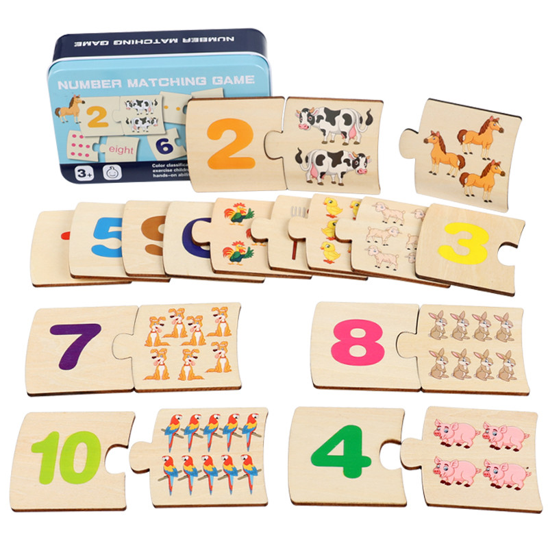 Children Iron Box Number Enlig - Woodworking Hobby ulasan dan harga
