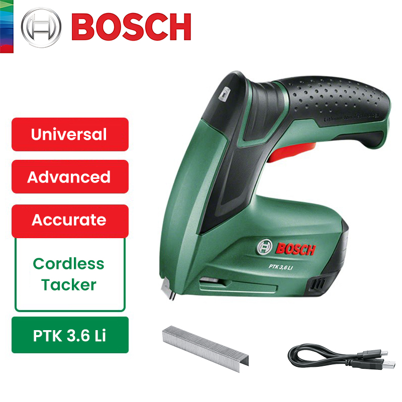 Bosch PTK 3.6 Li Cordless Nail - Woodworking Nails ulasan dan harga