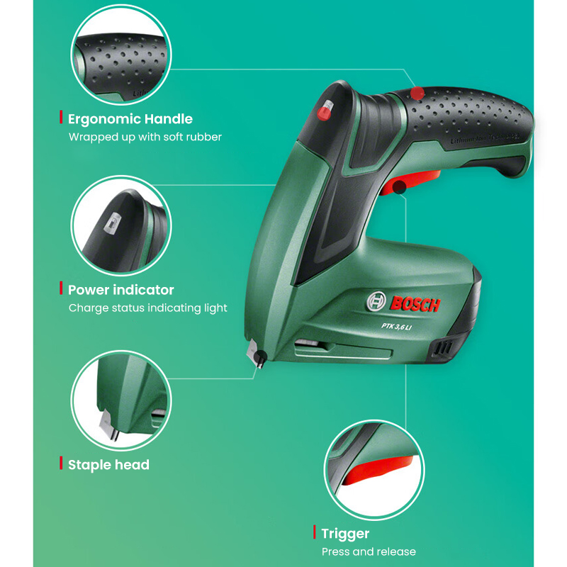 Bosch PTK 3.6 Li Cordless Nail - Woodworking Nails ulasan dan harga