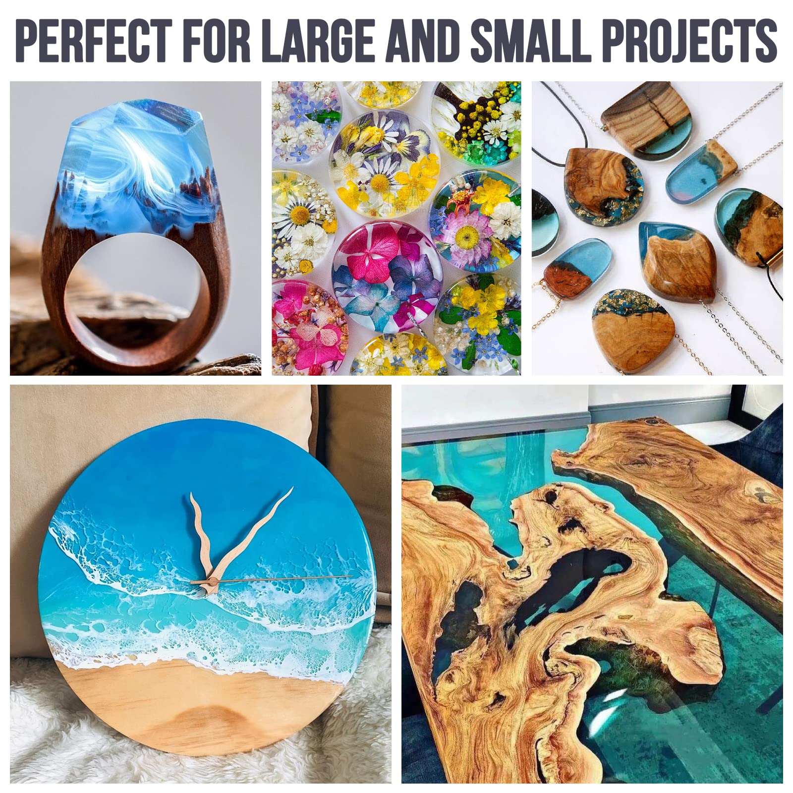 Epoxy Resin Kits Set, Art Kit  - Woodworking Resin ulasan dan harga