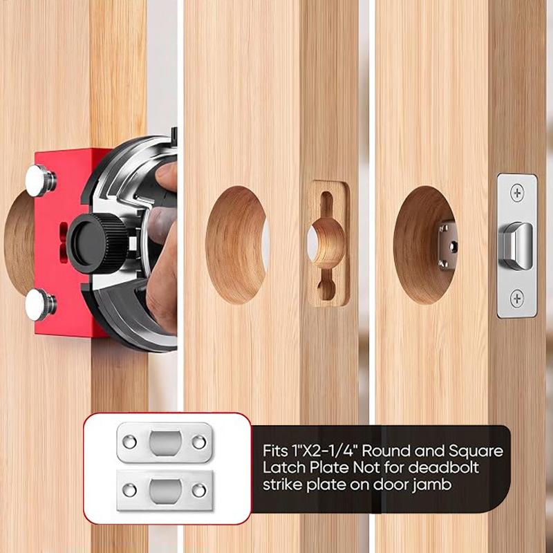 Door Lock Mortise Template Kit - Woodworking Pdf ulasan dan harga