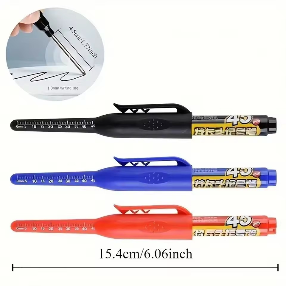 45mm Waterproof Long Head Nib  - Woodworking Carpenter ulasan dan harga