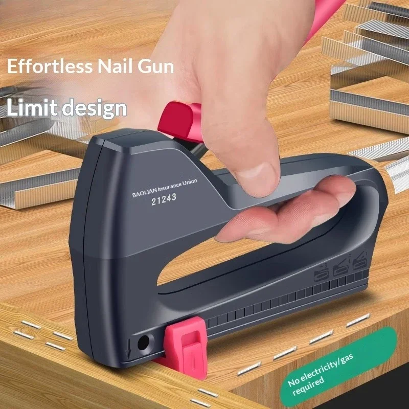 Professional Nail Gun Kit with - Woodworking Nails ulasan dan harga