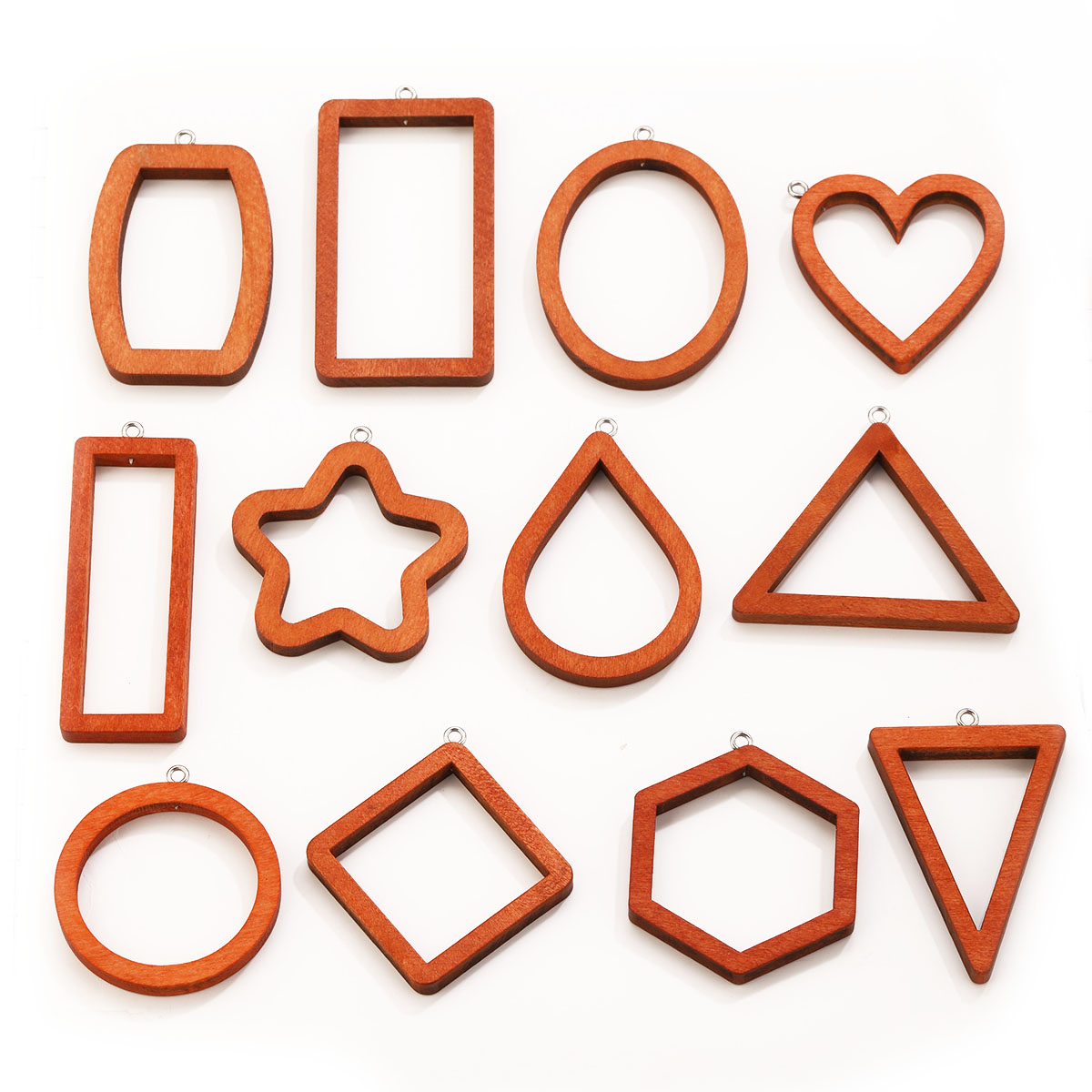 10PCS Triangle Rectangle Wood  - Woodworking Resin ulasan dan harga