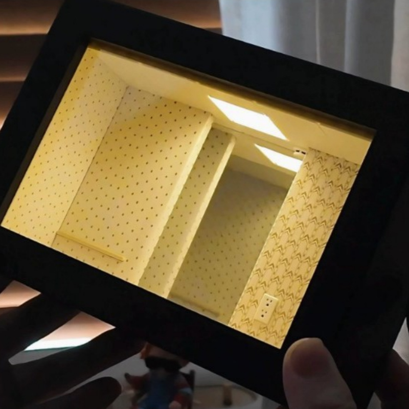 Creative Infinity Abyss Mirror - Woodworking Resin ulasan dan harga