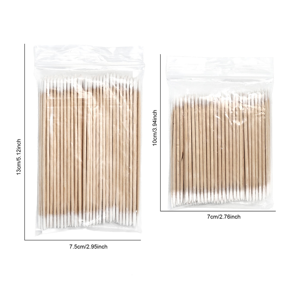 100PCS Nail Tip Cotton Swabs W - Woodworking Nails ulasan dan harga