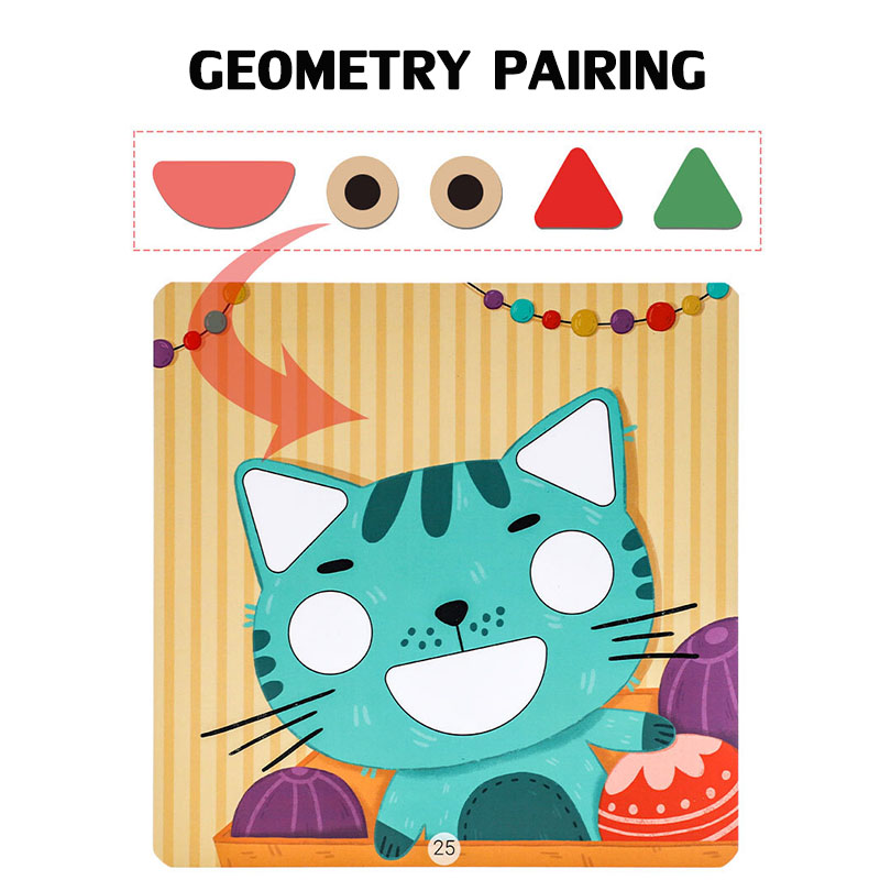 Materials Geometric Shape Matc - Woodworking Hobby ulasan dan harga