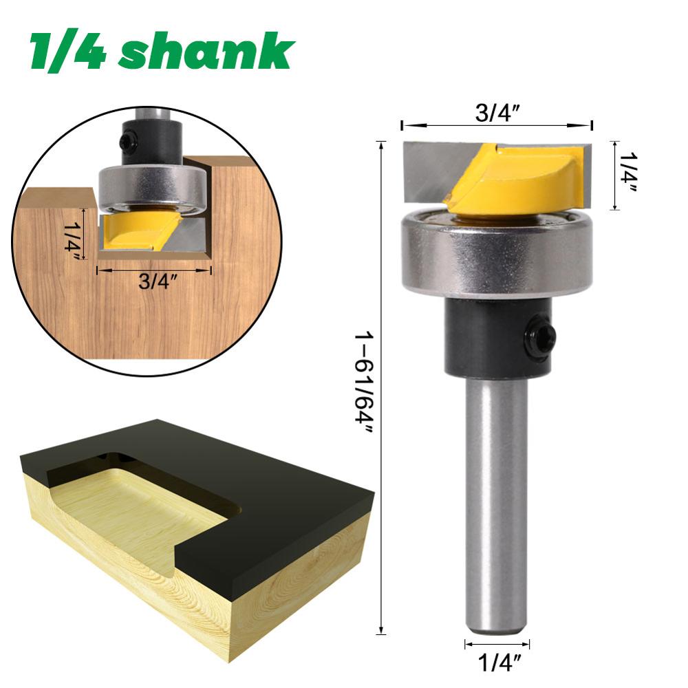 JGZUI 6mm Shank 1/4' Template  - Woodworking Pdf ulasan dan harga