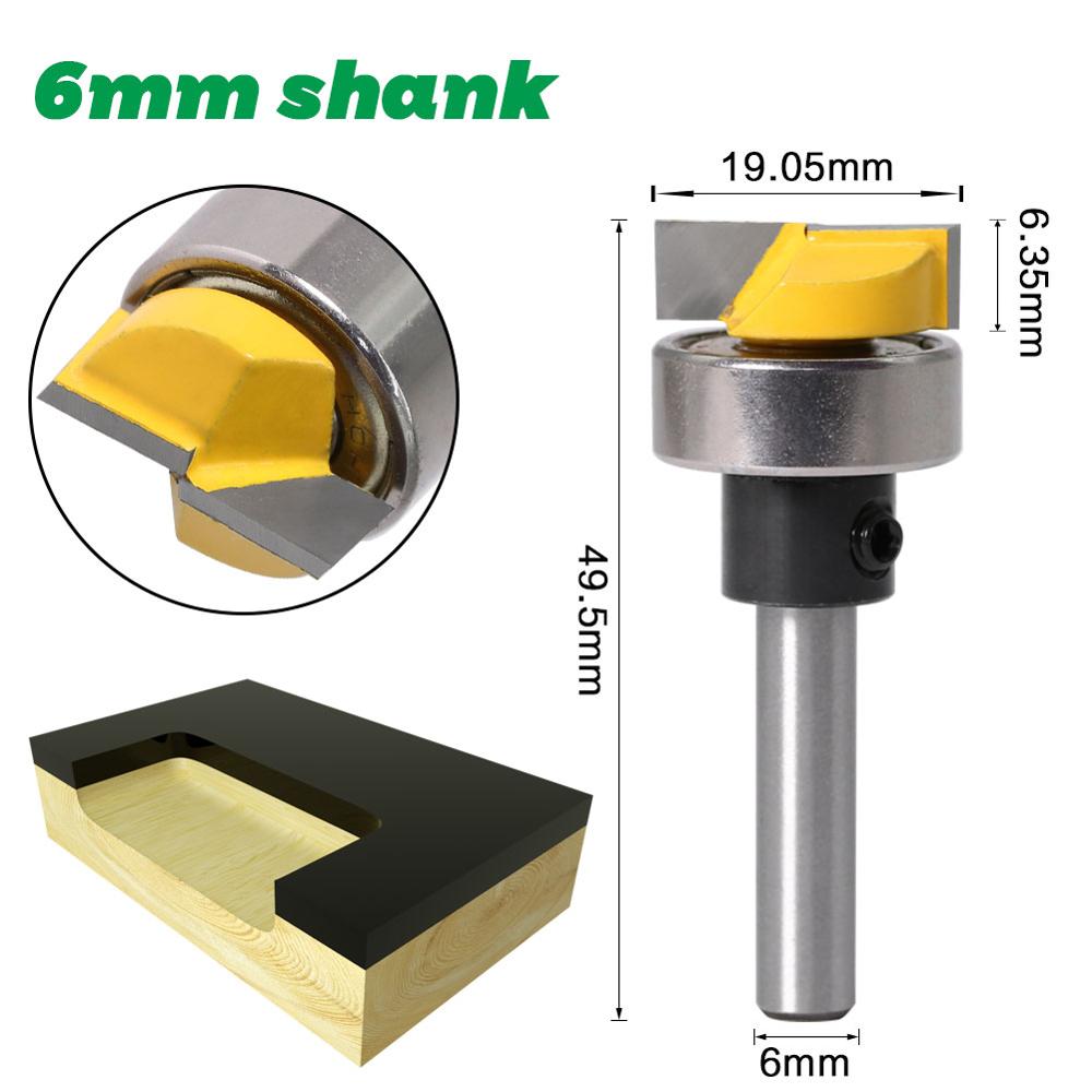 JGZUI 6mm Shank 1/4' Template  - Woodworking Pdf ulasan dan harga